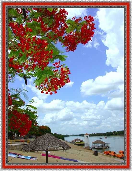 CAIS DA BEIRA-RIO EM FLORIANO-FOTO:AGAMENON PEDROSA - FLORIANO - PI