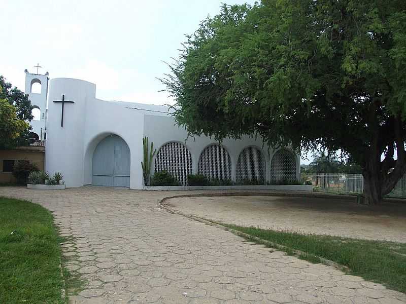 FLORIANO-PI-IGREJA DE N.SRA.DAS GRAAS-FOTO:WALTERFMOTA - FLORIANO - PI