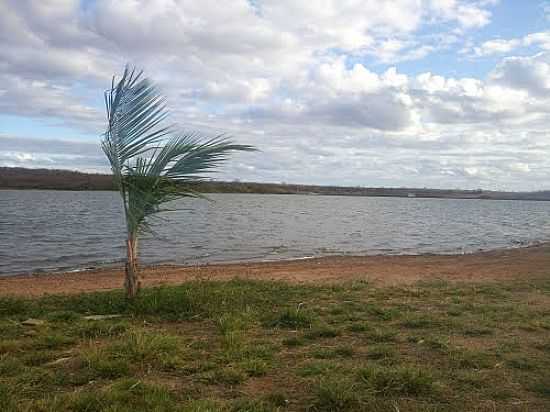 BARRAGEM ESTREITO EM FRANCISCO MACEDO-PI-FOTO:THIAGO DOS PASSOS - FRANCISCO MACEDO - PI