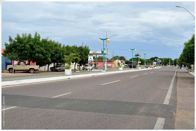 FRONTEIRAS-PI-AVENIDA DE ENTRADA-FOTO:HERLANIO EVANGELISTA - FRONTEIRAS - PI