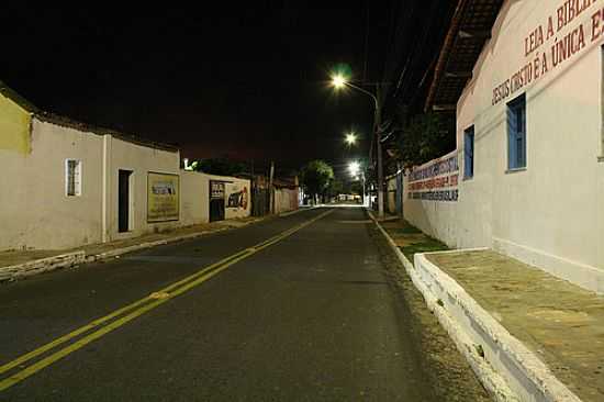 RUA DE ILHA GRANDE-FOTO:JULIO CESAR C. COSTA - ILHA GRANDE - PI