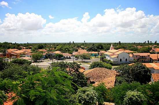 VISTA PARCIAL DA CIDADE-FOTO:JULIO CESAR C. COSTA - ILHA GRANDE - PI