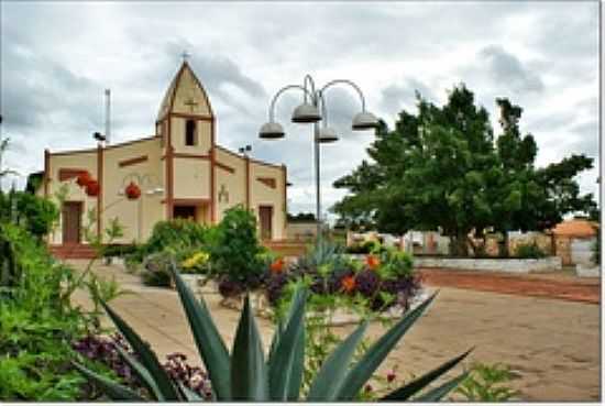 PRAA E IGREJA-FOTO:AGAMENON PEDROSA - ITAUEIRA - PI