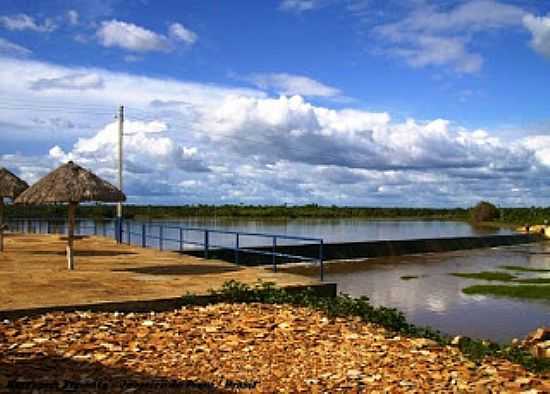 JUAZEIRO DO PIAU-PI-BARRAGEM DO BAIRRO PIMENTA-FOTO:SUPERJUAZEIRO.COM  - JUAZEIRO DO PIAU - PI