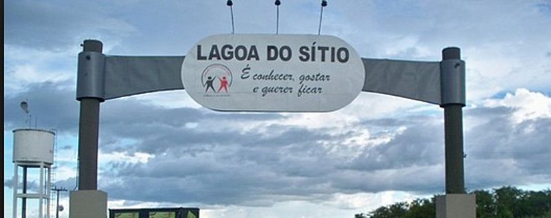 LAGOA DO STIO-PI-PRTICO DE ENTRADA-FOTO:180GRAUS.COM - LAGOA DO STIO - PI