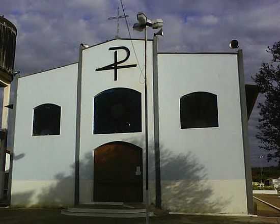 IGREJA DA MATRIZ DE MARCOS PARENTE-FOTO:JOO ANANIAS - MARCOS PARENTE - PI