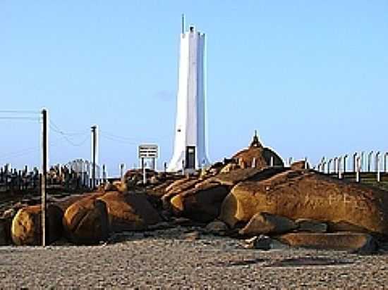 FAROL DE PEDRA - DELTA DO PARNABA-FOTO:EDILSON MORAIS BRITO - PARNABA - PI