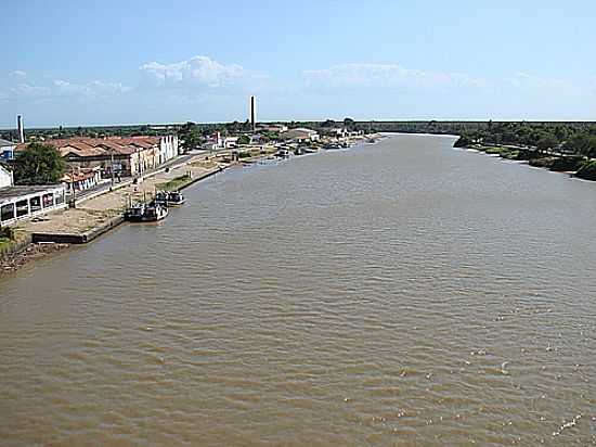 RIO IGARAU,PORTO SALGADO EM PARNABA-FOTO:EDILSON MORAIS BRITO - PARNABA - PI