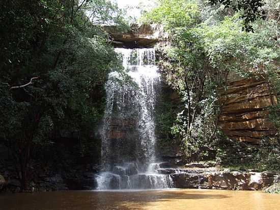 CACHOEIRA DO SALTO LISO EM PEDRO II-PI-FOTO:EDILSON MORAIS BRITO - PEDRO II - PI