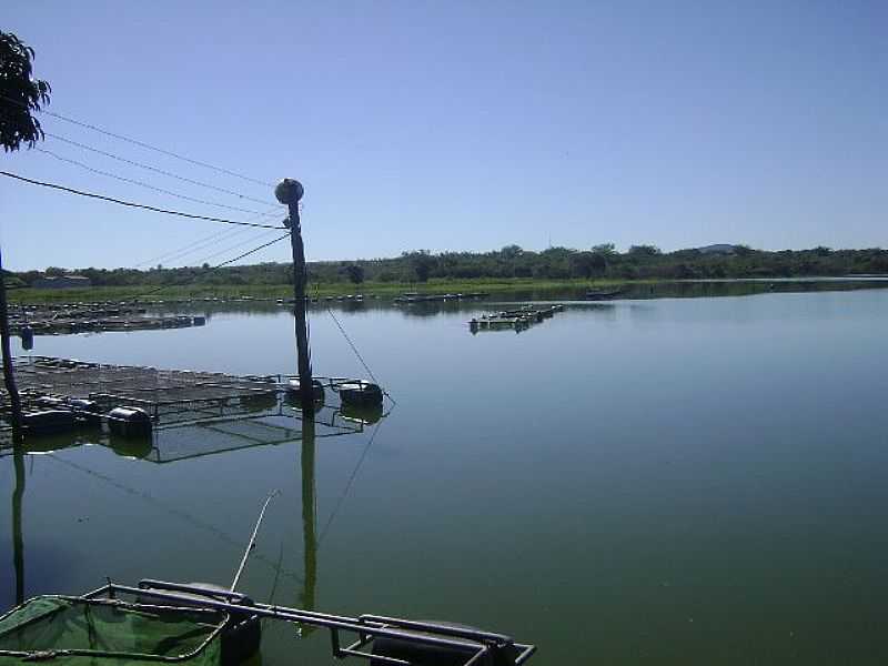 UNIDADE DE PISCICULTURA EM PIRIPIRI NO AUDE ANAJS - POR PISCICULTURA DO PIAU - PIRIPIRI - PI