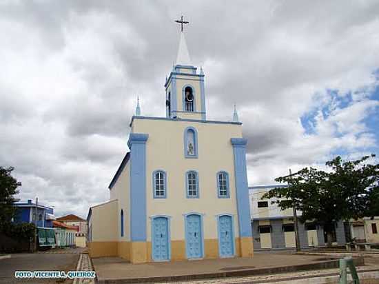 MATRIZ DE SO JOO BATISTA EM DOM BASLIO-BA-FOTO:VICENTE A. QUEIROZ - DOM BASLIO - BA