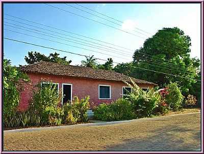 CASA COR DE ROSA-FOTO:AGAMENON PEDROSA  - PORTO ALEGRE DO PIAU - PI