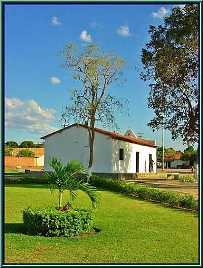 IGREJA DO SANTO PADROEIRO-FOTO:AGAMENON PEDROSA  - PORTO ALEGRE DO PIAU - PI