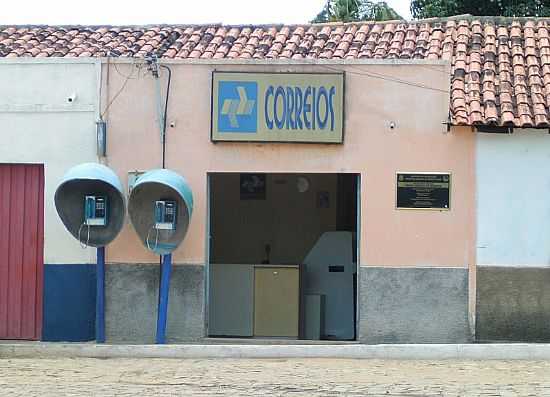 AGNCIA DOS CORREIOS EM RIBEIRA DO PIAU-PI-FOTO:ANTONIO BORGES LEAL FILHO - RIBEIRA DO PIAU - PI