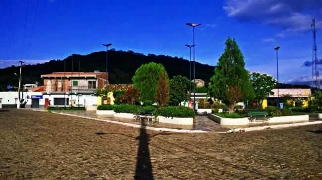 CENTRO DA CIDADE DE SANTANA DO PIAU-CARTO POSTAL DA CIDADE - POR ADRGIO DE SOUSA ROCHA - SANTANA DO PIAU - PI