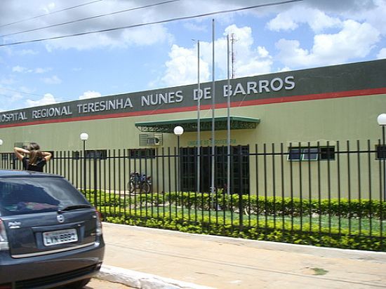HOSPITAL REGIONAL TEREZINHA NUNES DE BARROS-FOTO:TICO.MIX - SO JOO DO PIAU - PI