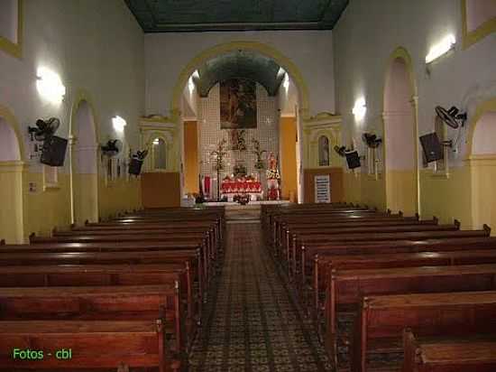 INTERIOR DA IGREJA MATRIZ DE SO JOO BATISTA EM SO JOO DO PIAU-PI-FOTO:CABRAL LOPES - SO JOO DO PIAU - PI