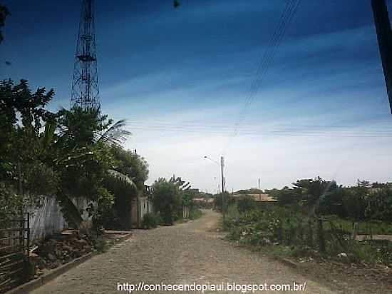 RUA DA CIDADE DE SO JOS DO DIVINO-FOTO:ANANIAS - SO JOS DO DIVINO - PI