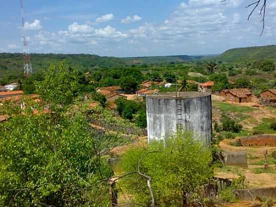 CAIXA DAGUA EM SOCORRO DO PIAU-PI-FOTO:ABRAAO DE SOUSA ESTR - SOCORRO DO PIAU - PI