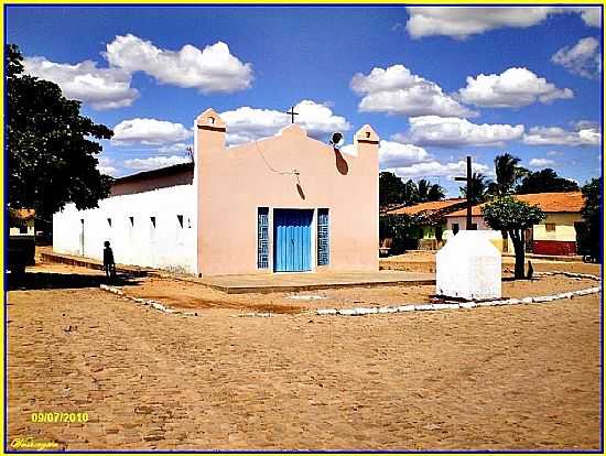 CAPELA DE S.J.DA TENDA EM SOCORRO DO PIAU-PI-FOTO:WLUIZ - SOCORRO DO PIAU - PI