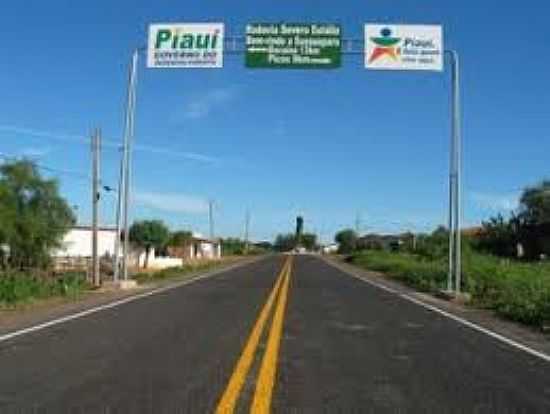 ENTRADA DA CIDADE-FOTO:PI.GOV.BR - SUSSUAPARA - PI