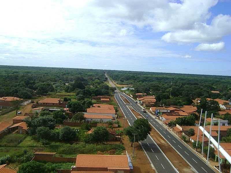 TANQUE DO PIAU-PI-AVENIDA DOM EDILBERTO-FOTO:TANQUEDOPIAUI.ZIP.NET  - TANQUE DO PIAU - PI