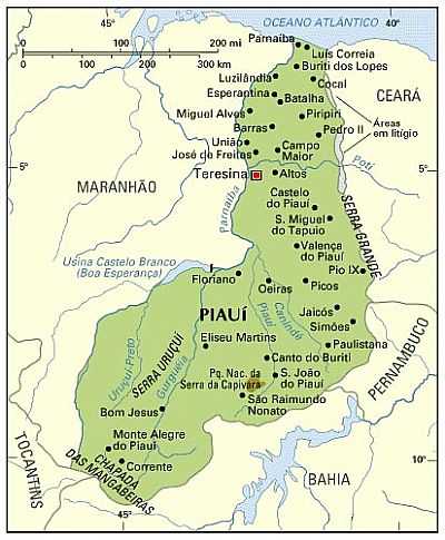MAPA DE LOCALIZAO - TERESINA - PI