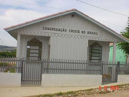 IGREJA DA CONGREGAO CRIST DO BRASIL EM ALMIRANTE TAMANDAR-FOTO:CONGREGAO CRIST.NET - ALMIRANTE TAMANDAR - PR