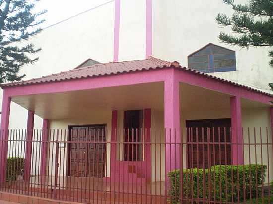 ALTAMIRA DO PARAN-PR-IGREJA N.SRA.APARECIDA-FOTO:EDSON DE OLIVEIRA F - ALTAMIRA DO PARAN - PR