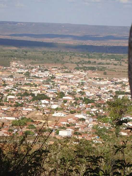 VISTA DA SERRA DA SANTA CRUZ EM EUCLIDES DA CUNHA-BA-FOTO:SIZINHO GAMA - EUCLIDES DA CUNHA - BA