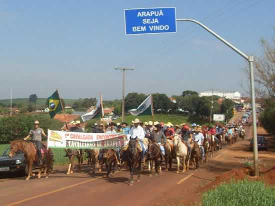 ACESSO DA CIDADE DE ARAPU, POR JOSE MANOEL - ARAPU - PR