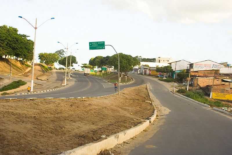 EUNPOLIS-BA-ENTRADA DA CIDADE-FOTO:VALDIR BARBOSA - EUNPOLIS - BA