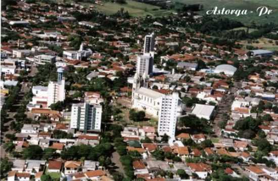 ASTORGA VISTA AEREA, POR AMARILDO MARCELINO - ASTORGA - PR