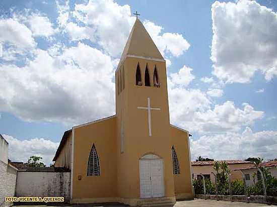 IGREJA MATRIZ DE SANTA LUZIA EM CAMPO GRANDE-FOTO:VICENTE A. QUEIROZ - CAMPO GRANDE - AL