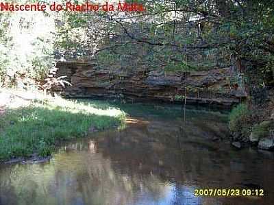 NASCENTE DO RIACHO DA MATA. - FEIRA DA MATA - BA