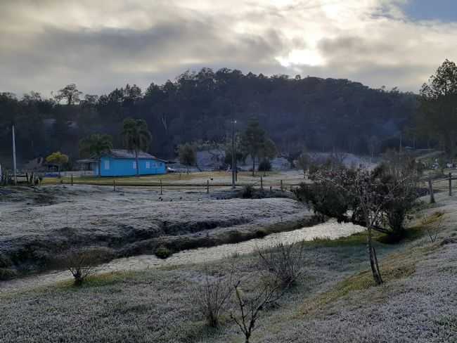 GEADA DE 17/07/2019, POR EDNA MARA MUHLENHOFF - BOCAIVA DO SUL - PR