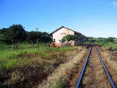 ANTIGA ESTAO FERROVIRIA-FOTO:PIERIN  - CAMBIRA - PR