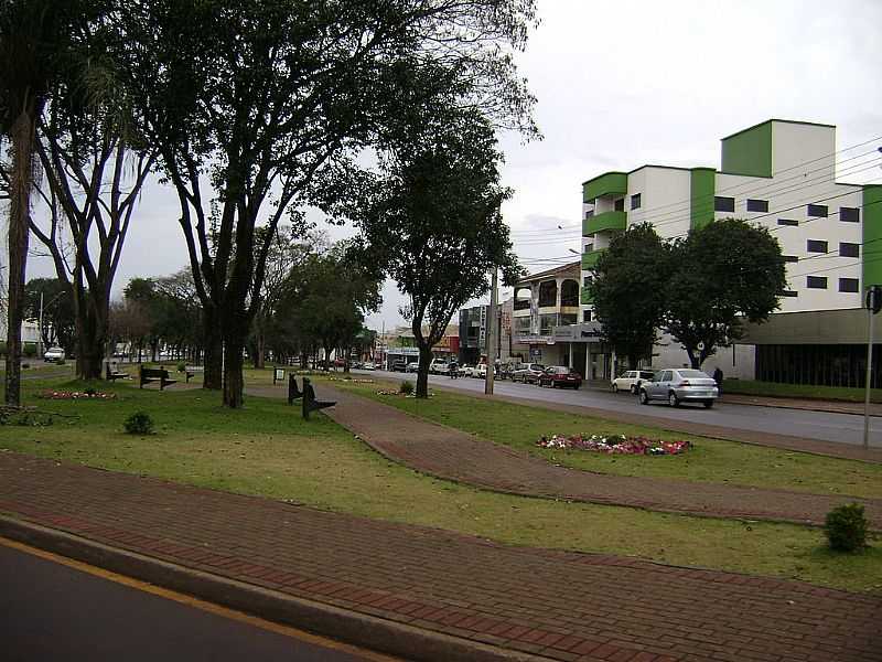 CASCAVEL-PR-PRAA NA AVENIDA BRASIL-FOTO:ARTEMIO CLIDES KARPINSKI - CASCAVEL - PR