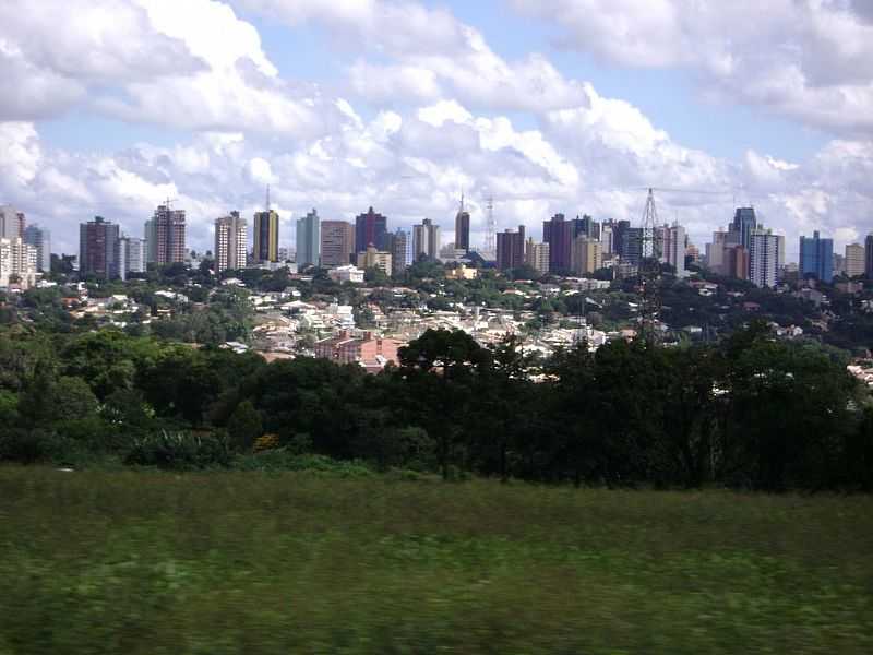 CASCAVEL-PR-VISTA DA CIDADE  PARTIR DA RODOVIA BR-467-FOTO:ARTEMIO CLIDES KARPINSKI - CASCAVEL - PR