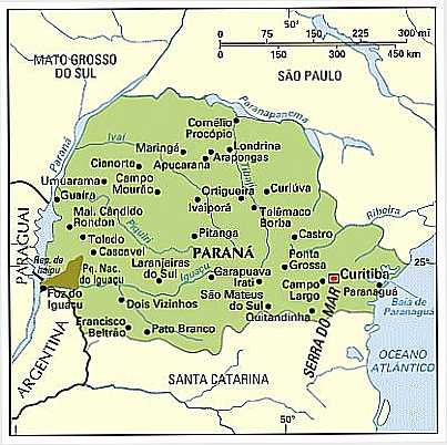 MAPA DE LOCALIZAO - CASTRO - PR