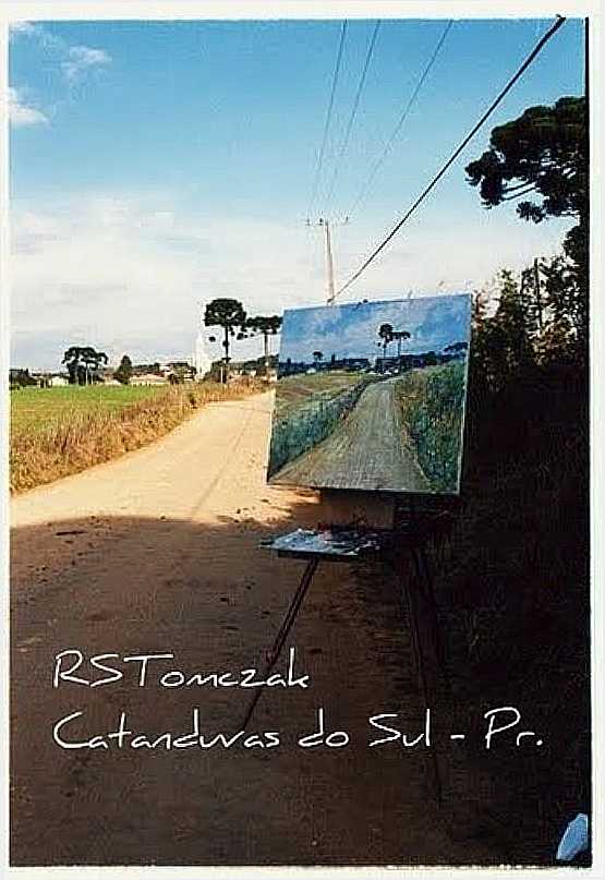 ARTE EM CATANDUVAS DO SUL-FOTO:RSTOMCZAK - CATANDUVAS DO SUL - PR
