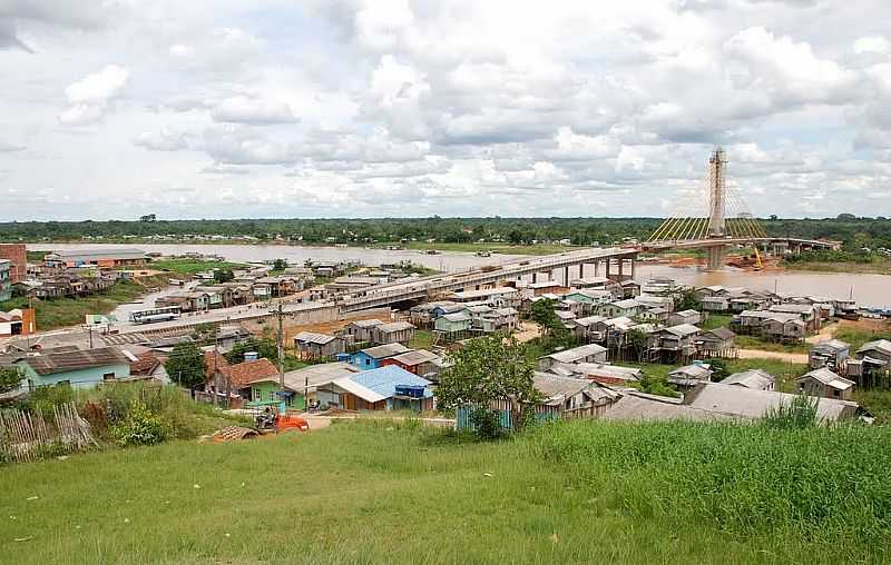 PONTE DE CRUZEIRO DO SUL = ACRE - POR JEZAFLU=ACRE=BRASIL - CRUZEIRO DO SUL - AC