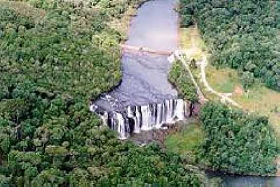 CACHOEIRA EM CRUZ MACHADO-FOTO:PARANATURISMO. - CRUZ MACHADO - PR