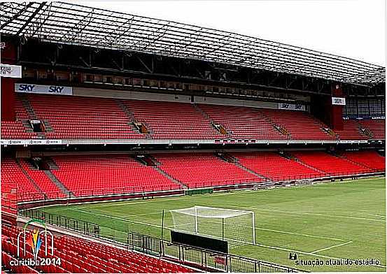 CURITIBA-PR-ARENA DA BAIXADA-FOTO:WWW.PORTAL2014.ORG.BR - CURITIBA - PR