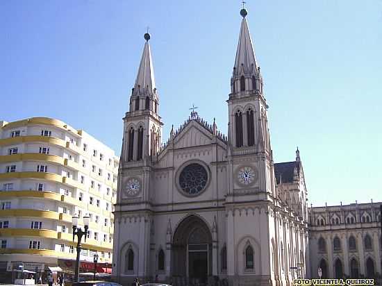 CURITIBA-PR-CATEDRAL DE N.SRA.DA LUZ-FOTO:VICENTE A. QUEIROZ - CURITIBA - PR