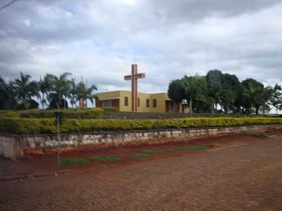 IGREJA SEDE PARANHOS-FOTO:EMERSON NOVALSKI - DOUTOR ANTNIO PARANHOS - PR