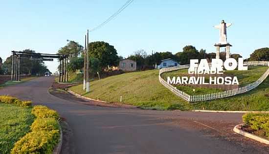 ENTRADA DA CIDADE DE FAROL-FOTO:MOACIR P CRUZ DE GU - FAROL - PR