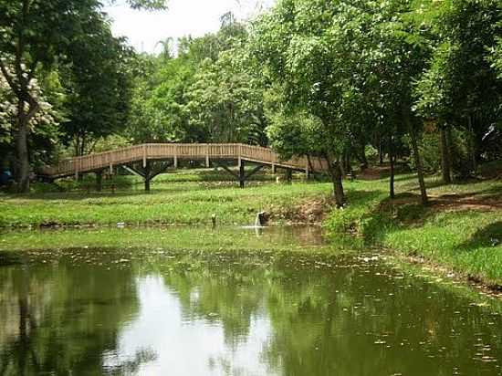 PONTE SOBRE O LAGO DO PESQUE PAGUE DE FAXINA-FOTO:@DIEGOFAXINA2 - FAXINA - PR