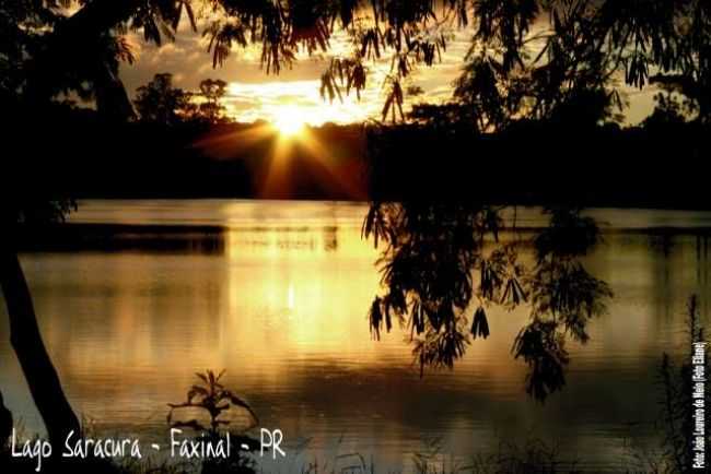 LAGO SARACURA - POR MARTA MALFERTHEINER MORGAN DE AGUIA - FAXINAL - PR