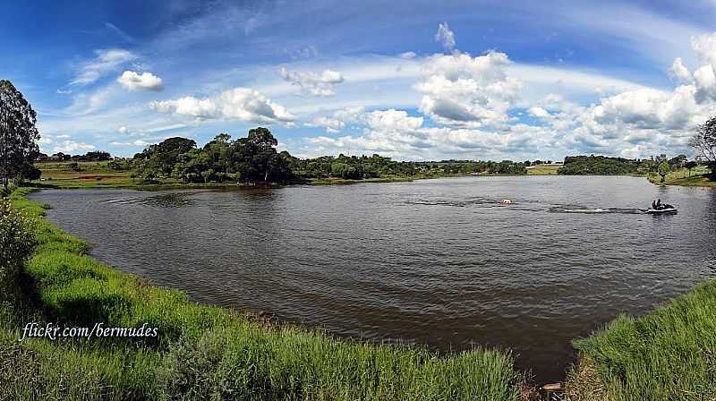 FAXINAL-PR-LAGO SARACURA-FOTO:BERMUDES - FAXINAL - PR